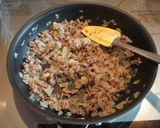 トマト、なす、挽肉のチーズ焼き作り方1写真