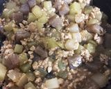 大根とこんにゃくのそぼろ味噌煮作り方5写真