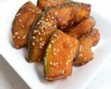 かぼちゃの甘辛焼き〜お弁当にも作り方7写真