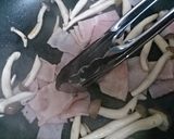 ワインに合う♪バジルとベーコンのペンネ作り方2写真