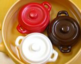 ひとり用☆土鍋で簡単クリームプリン作り方4写真