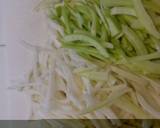 大根の皮とさつま揚げの炒め物作り方1写真