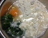 ほうれん草と人参のホットケーキ作り方6写真