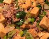 こってりおかず＊豚こまと高野豆腐炒め作り方5写真