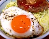 冷凍ハンバーグでロコモコ丼作り方8写真