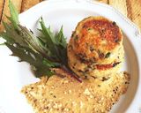 竹輪と豆腐のハンバーグ＊胡麻マヨソース作り方6写真