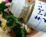キャベツとハムと人参とブロッコリーサラダ作り方6写真