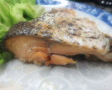 サーモンの「かぶと」塩焼き、簡単経済的作り方7写真