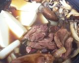 鴨とねぎたっぷりのすき焼き作り方5写真