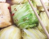 ウィンナー白菜ロールをぴり辛あんかけで♪作り方5写真