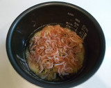 春の味❀桜海老と菜の花の炊き込みご飯作り方4写真