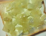 ごてあらポー‼×蒸し豆の塩昆布トースト作り方5写真