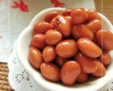 蒸し豆のジャム＊チーズトースト作り方1写真