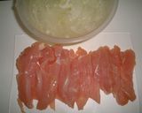 やわらかチキンの甘辛オニオンマヨ作り方1写真
