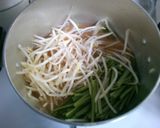 ニラ　もやし　肉団子の　味噌煮込み！作り方3写真
