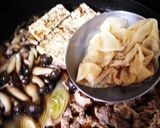 日本橋ゆかりの肉豆腐作り方7写真