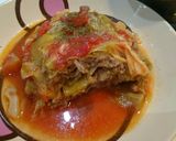 ロールキャベツ風トマト煮込み作り方8写真