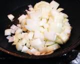 パスタソースで、具だくさんのチキンライス作り方1写真