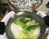 寝てる間にしっとり茹で鶏！スープも旨し！作り方6写真
