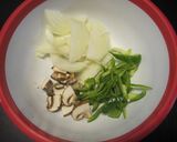 朝食に＊炒め野菜のピザトースト＊作り方1写真