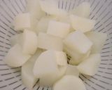 缶詰で簡単手抜き♪大根とイカの煮物♪作り方2写真