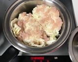 白菜と蟹缶のミルフィーユ作り方1写真