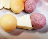 ひな祭り♪ 卵とチーズとポークでね作り方4写真