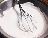 簡単ココナッツクリームソースのパンケーキ作り方3写真