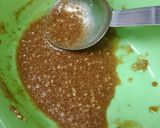 マイタケとスナップエンドウの胡麻和え作り方6写真