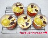 混ぜて焼くだけ簡単！チョコバナナマフィン作り方11写真