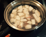 中華や和食に☆蕪と豚挽肉のスープ作り方6写真