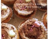 チョコクリームのカップケーキ♪作り方8写真