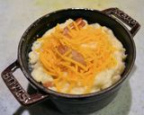 お餅とアボカドのクリームグラタン作り方3写真