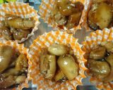 旦那弁当おかず パプリカ炒め 鶏照り作り方4写真