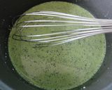 乾いたパンで♪簡単！抹茶プディング作り方3写真