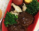 お弁当ハンバーグ作り方12写真
