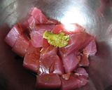 長いも＆マグロのコロコロ丼作り方1写真