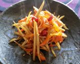 きんぴら牛蒡作り方5写真