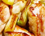 ★ズボラな焼き鳥★串なし！鶏もも肉と白葱作り方21写真
