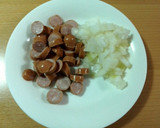ソーセージとトロッとチーズの卵焼き作り方1写真