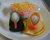 ひな祭りに！おひなさま寿司と菱形押し寿司作り方22写真