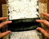 おひな祭りに☆五色お花の太巻き作り方24写真