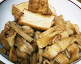 ☆ほっこり♪芋がらの煮物☆作り方7写真