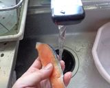 最速の鮭の水洗い焼き作り方2写真