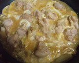 即席＆簡単♫とろとろ半熟卵✿親子丼✿作り方12写真
