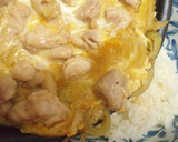 即席＆簡単♫とろとろ半熟卵✿親子丼✿作り方14写真