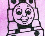 簡単☆トーマスデコチョコケーキ♡作り方3写真