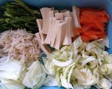切干大根と高野豆腐のちゃんぽん風スープ♪作り方1写真