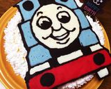 簡単☆トーマスデコチョコケーキ♡作り方6写真