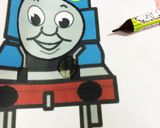 簡単☆トーマスデコチョコケーキ♡作り方1写真